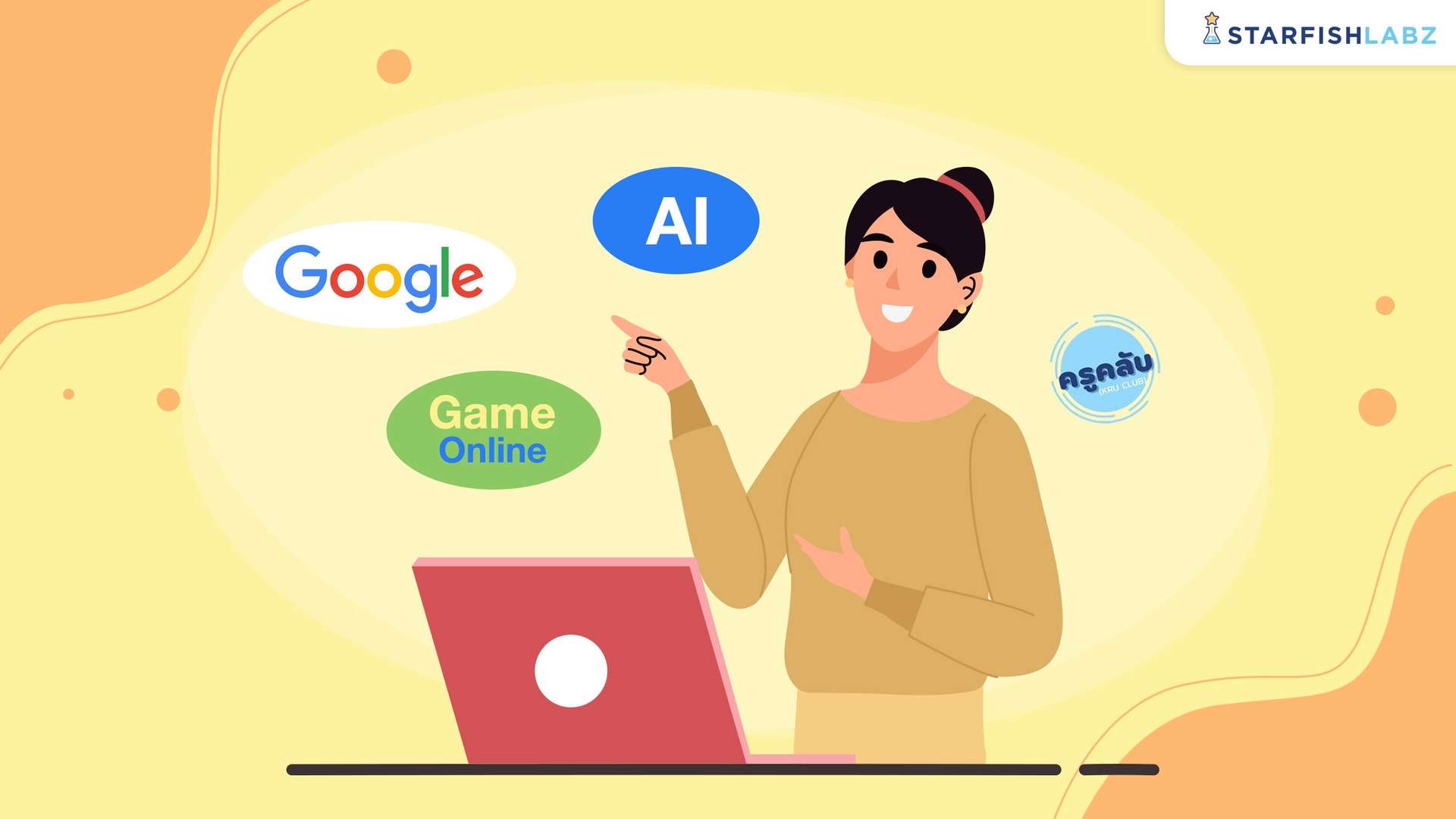 การออกแบบและจัดการเรียนรู้ด้วยเทคโนโลยี Google, AI และเกมออนไลน์